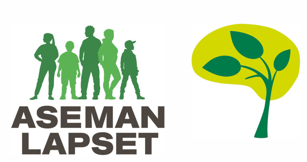 Aseman lapset ja Aivovammaliitto logot vierekkäin