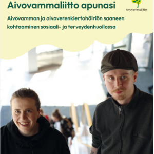 Aivovammaliitto apunasi- esitteen kansikuva